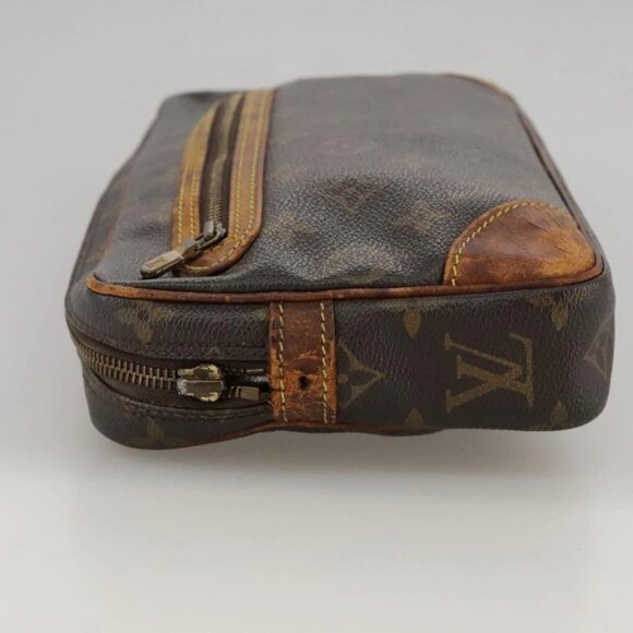 LOUIS VUITTON Monogram Marly Dragonne GM Clutch Bag M51825 LV Auth 102959 - Picture 8 of 16